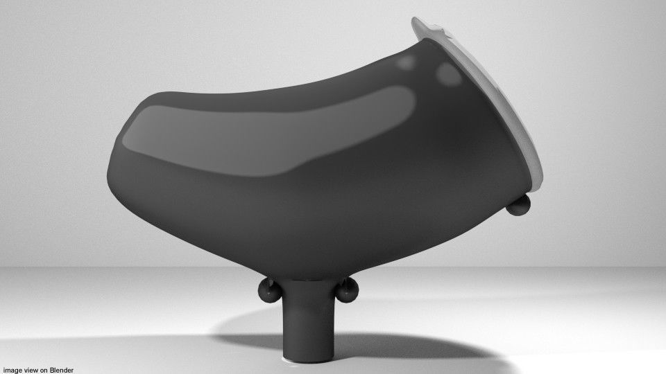 Paintball Loader - Type 1 3D model_1