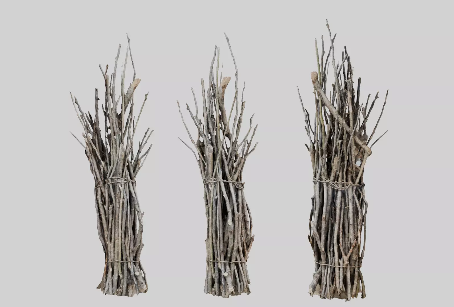 bundle of firewood 3D model