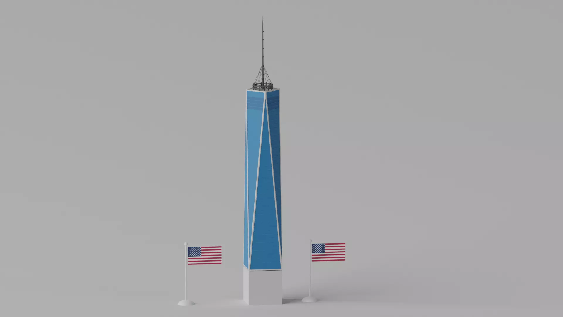 One World Trade Center 3D model