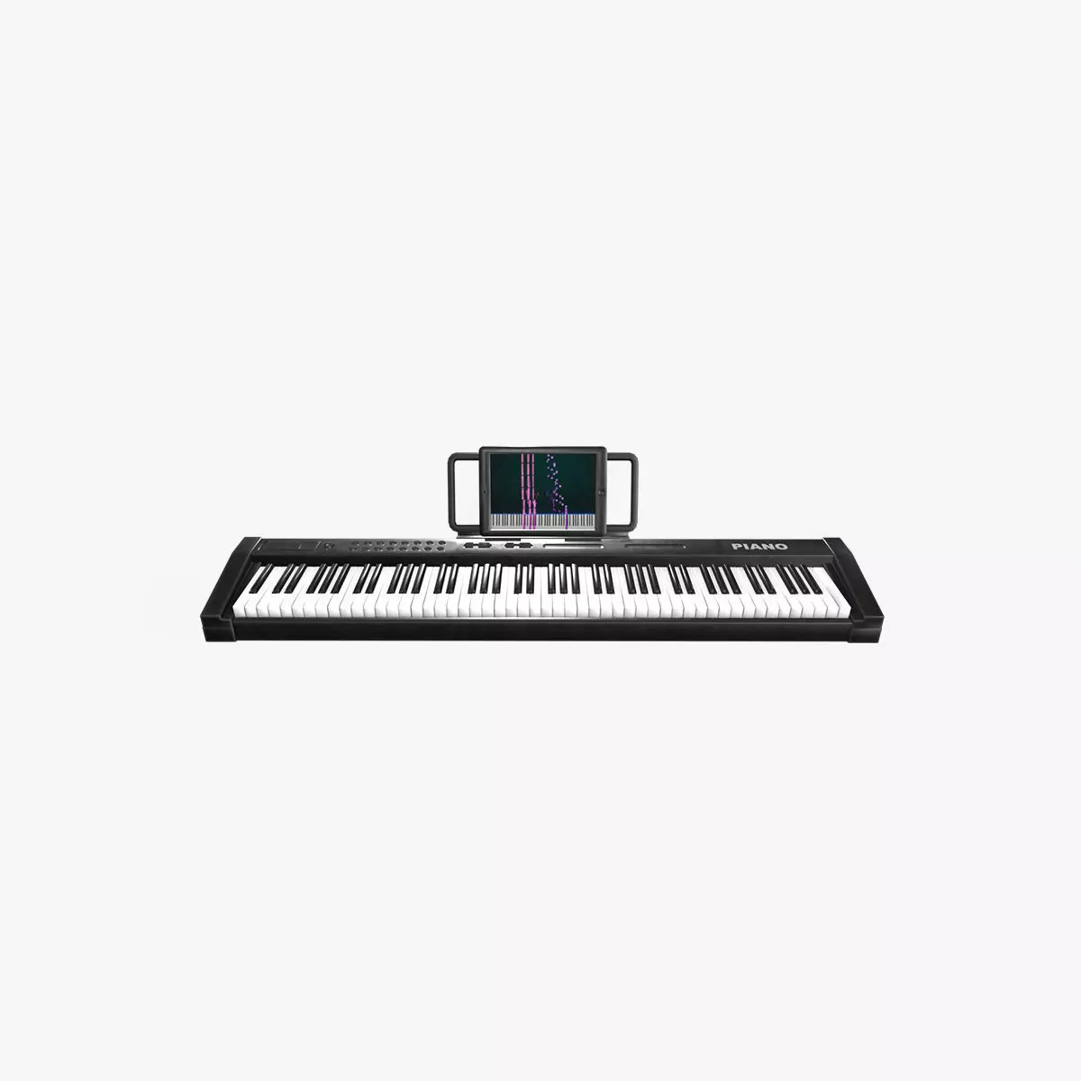 Digital Piano Low-poly 3D model