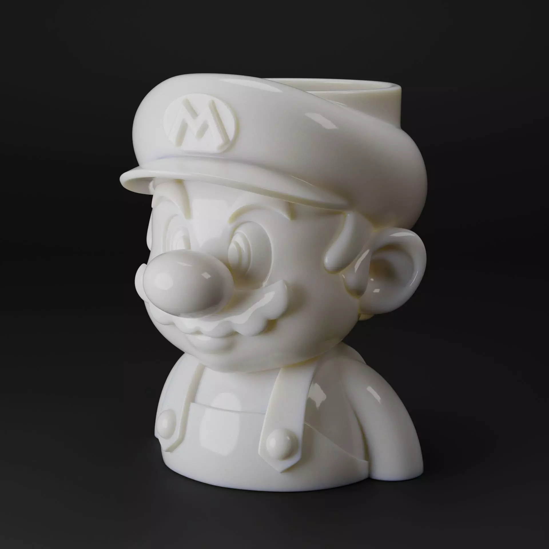 Super Mario Bros planter pot - Plumber Character Planter 3D print model