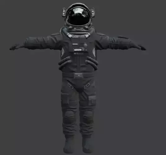 3D model SpaceX Spacesuit SpaceX IVA Suit Dragon Starman 01 VR