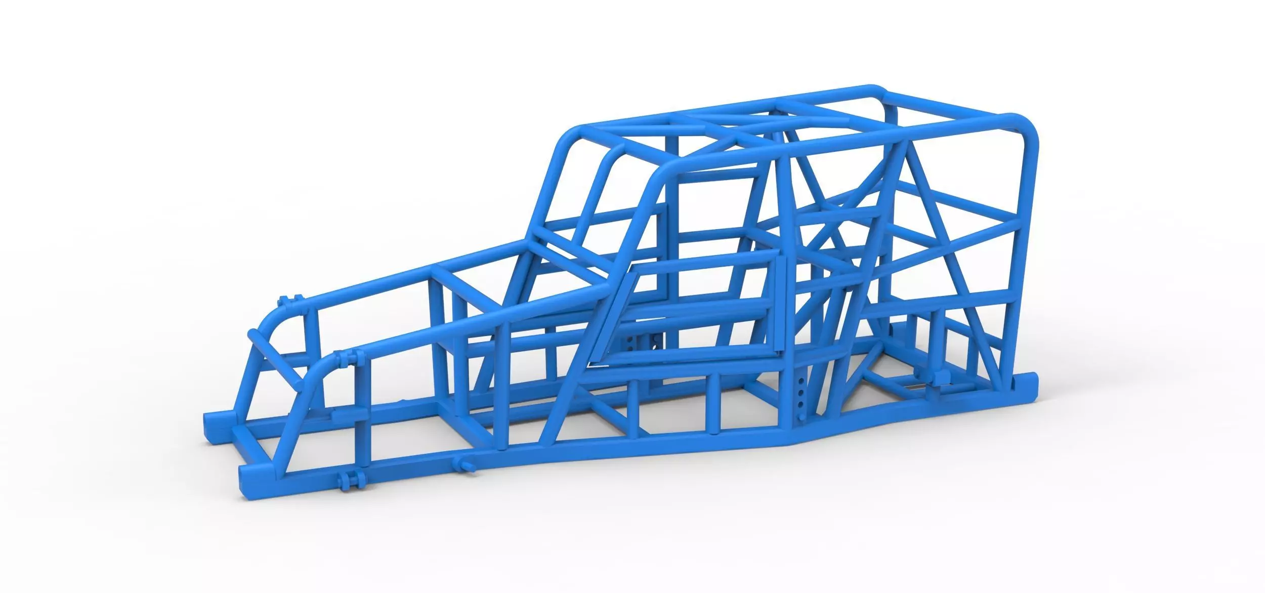 Frame of Dwarf car Scale 1 to 25 3D print model