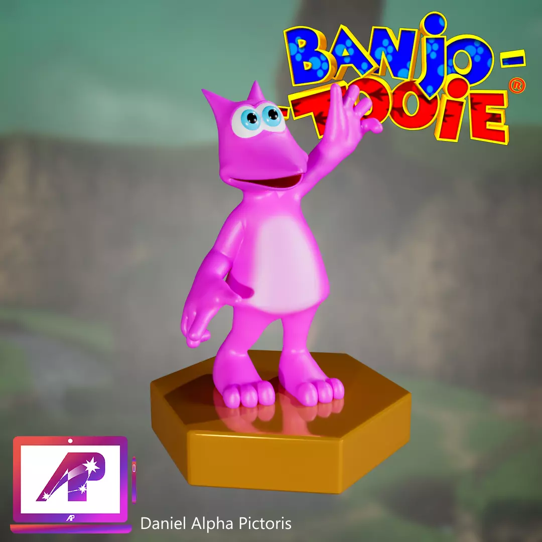 Banjo Tooie Jinjo Free 3D print model