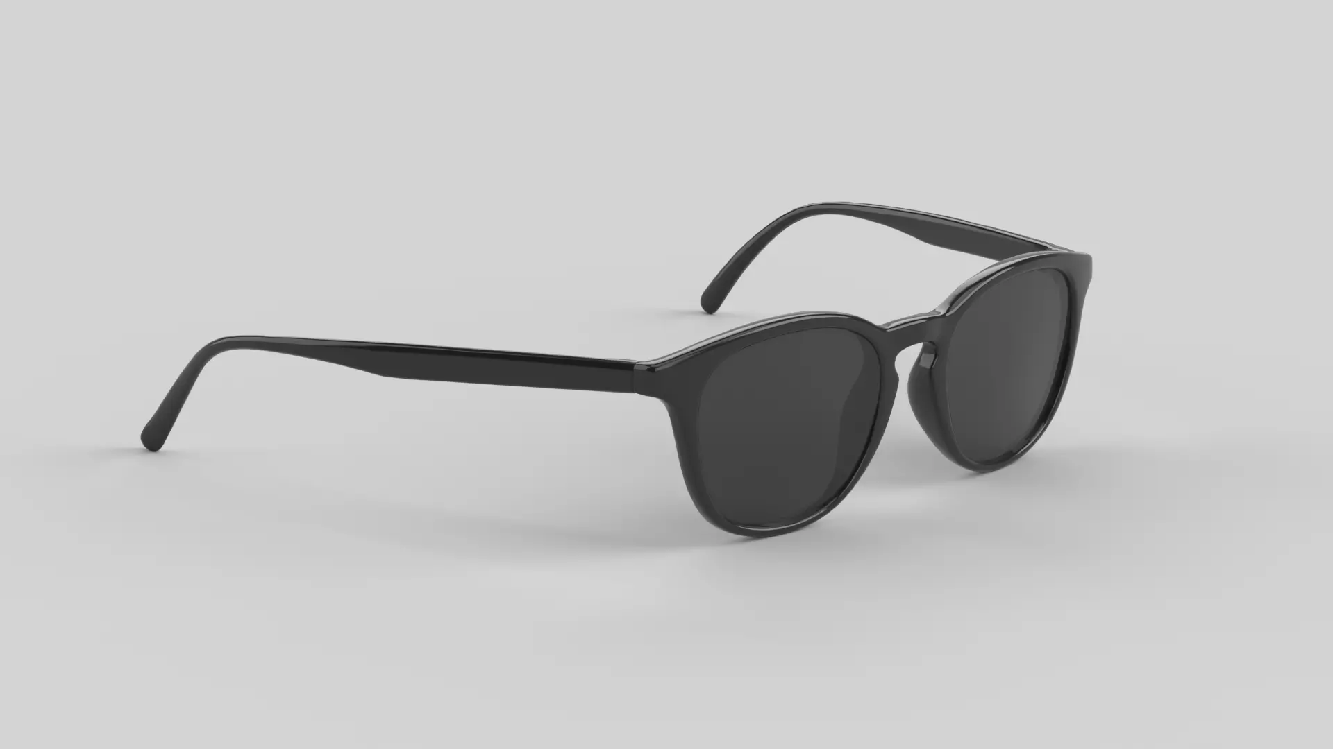 Yuba Eyewear Glasses Low-poly 3D model