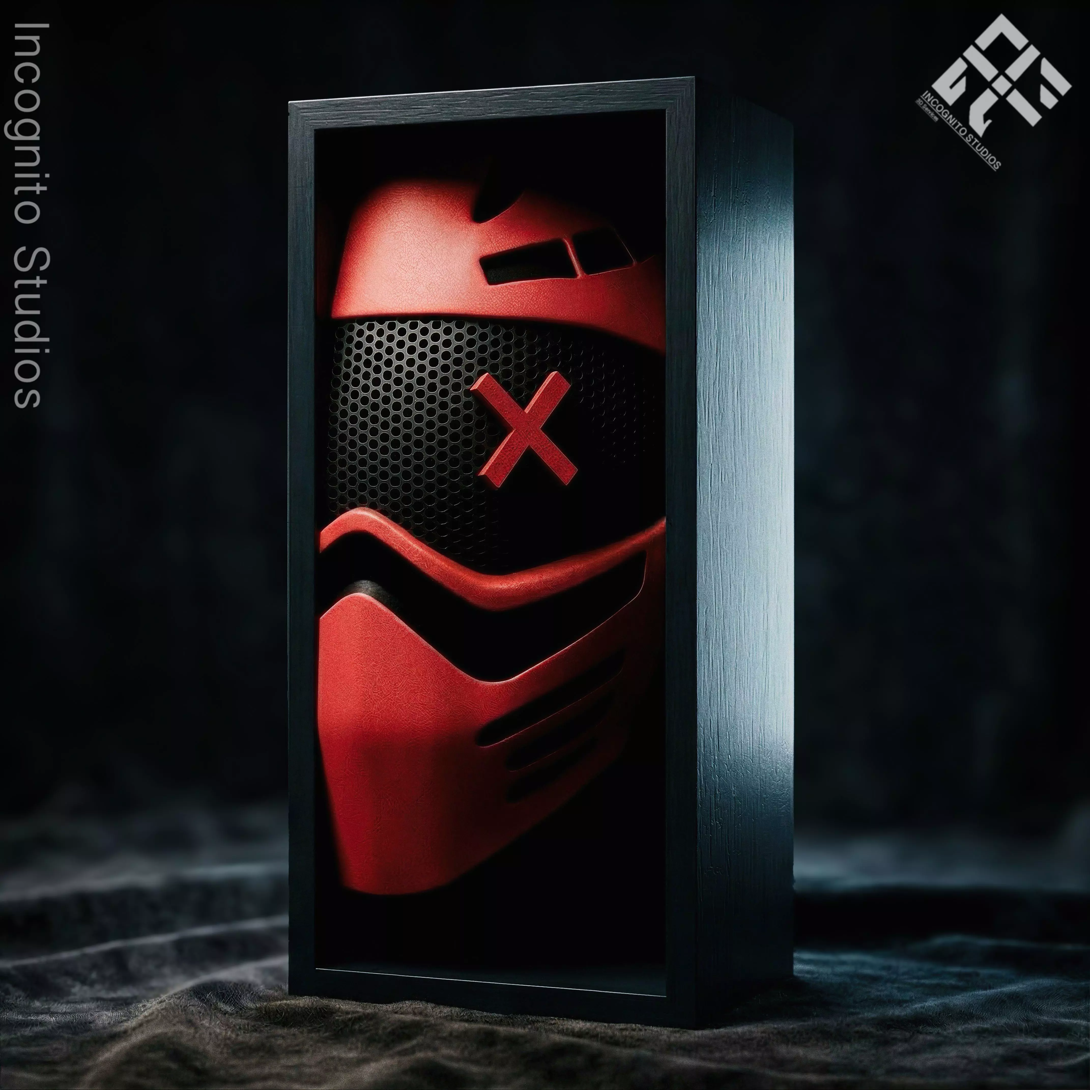 Caught Up Book Nook Dark Romance BookTok Mask 3D print model