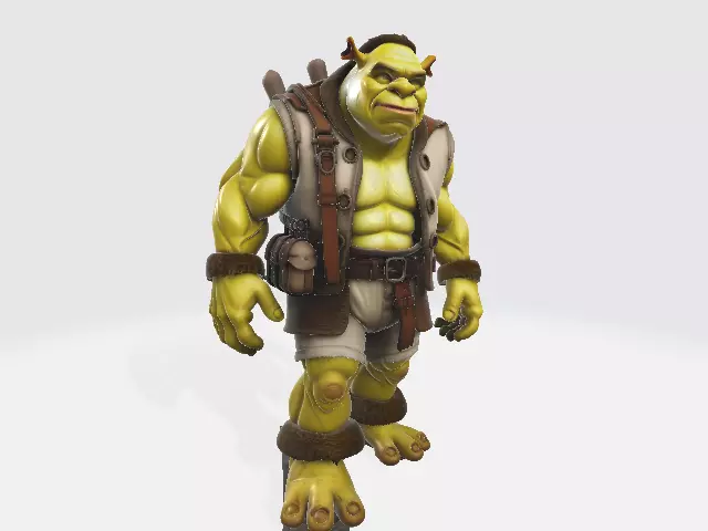 Shrek Nomad 120mm 3D print model