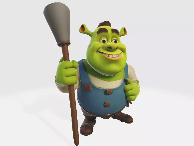 Shrek Piledriver 80mm 3D print model