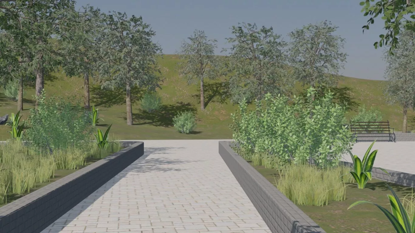 Modern Urban Complex 3D model