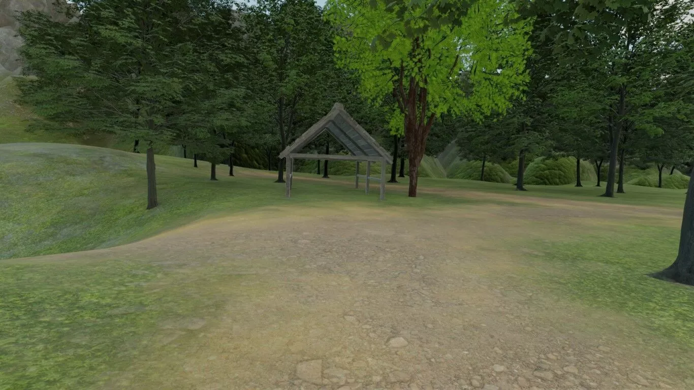 Fantasy Village By The River 3D model