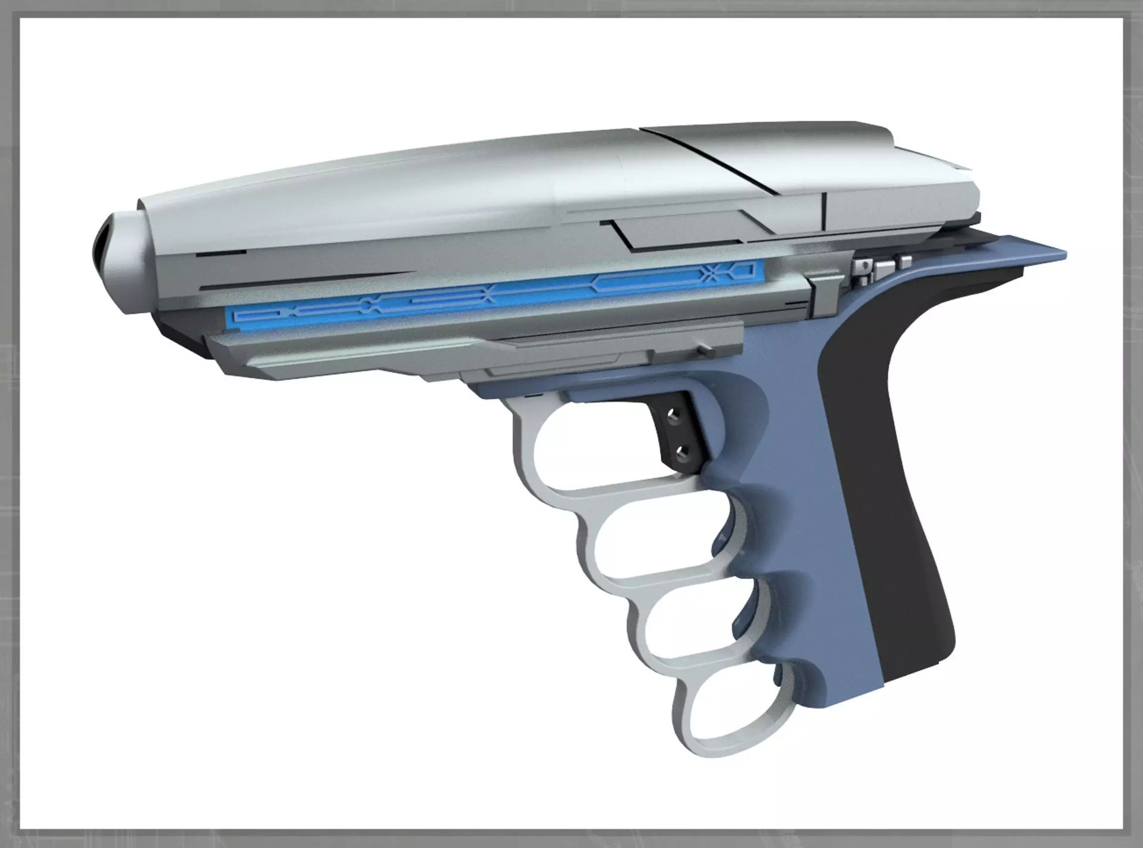 Seven of Nine Knuckle Phaser 3D print model