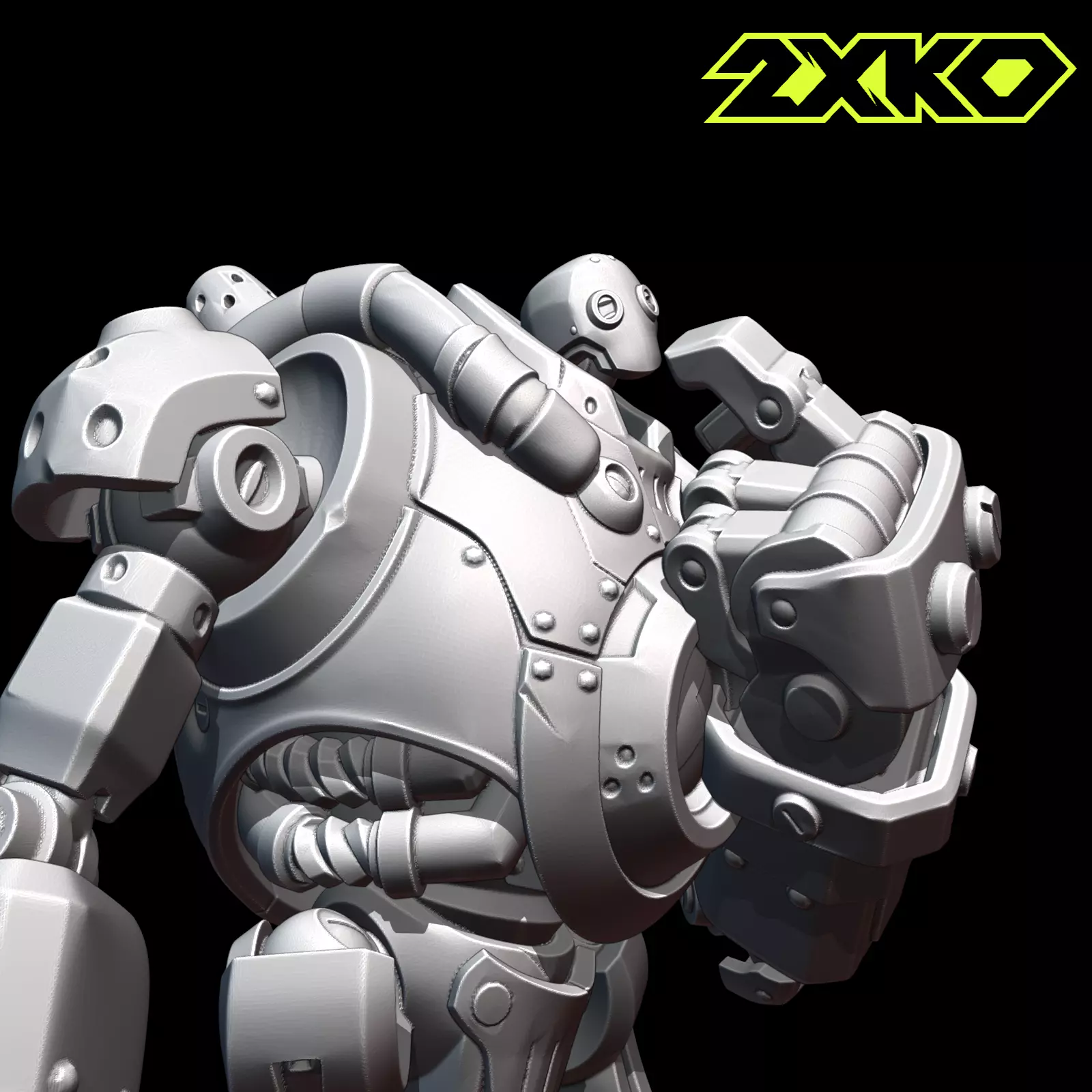 BLITZCRANK - 2XKO - LEAGUE OF LEGENDS Free 3D print model