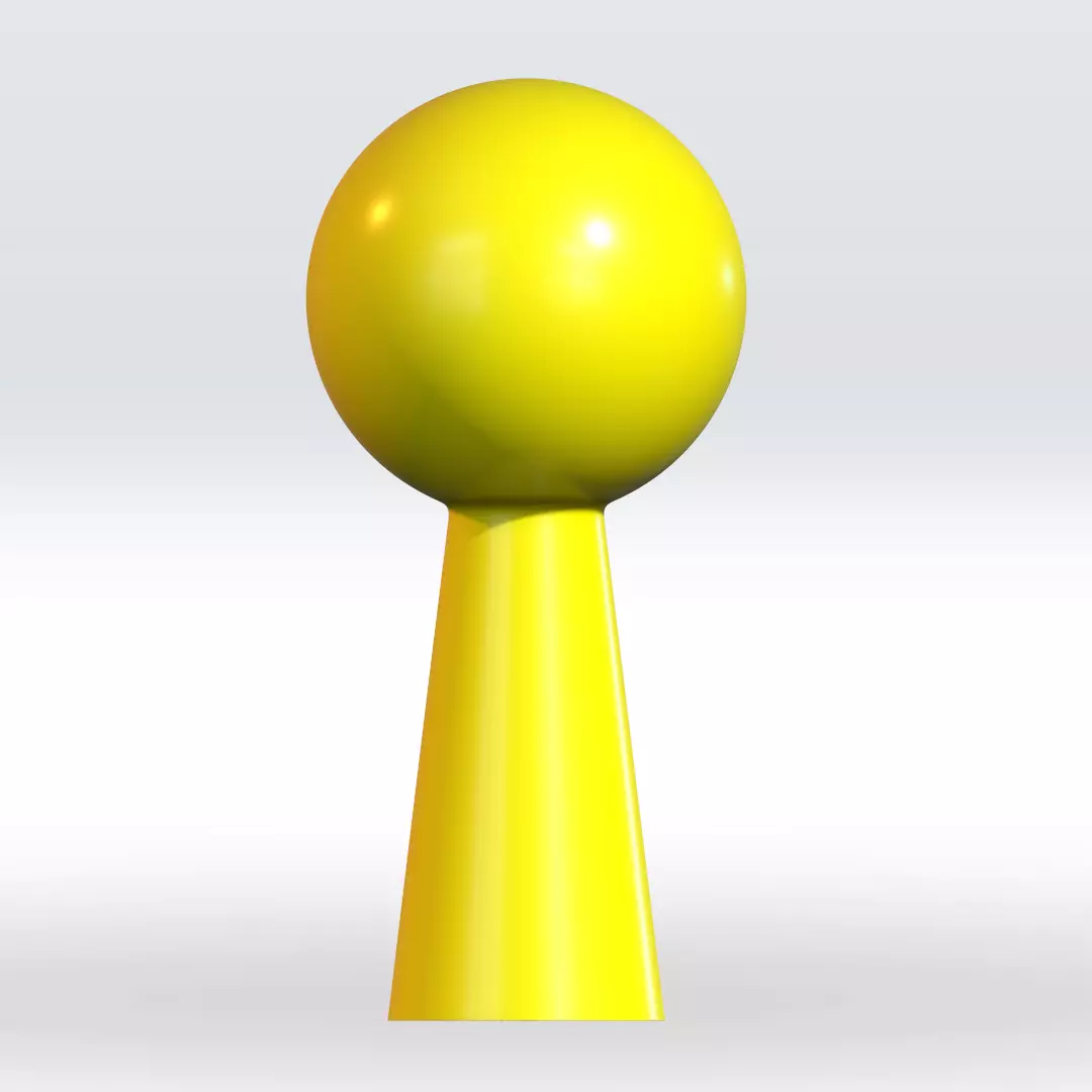 Sprunki OC Basic Ball STL file 3D Model 3mf Multicolor Fanart 3D print model