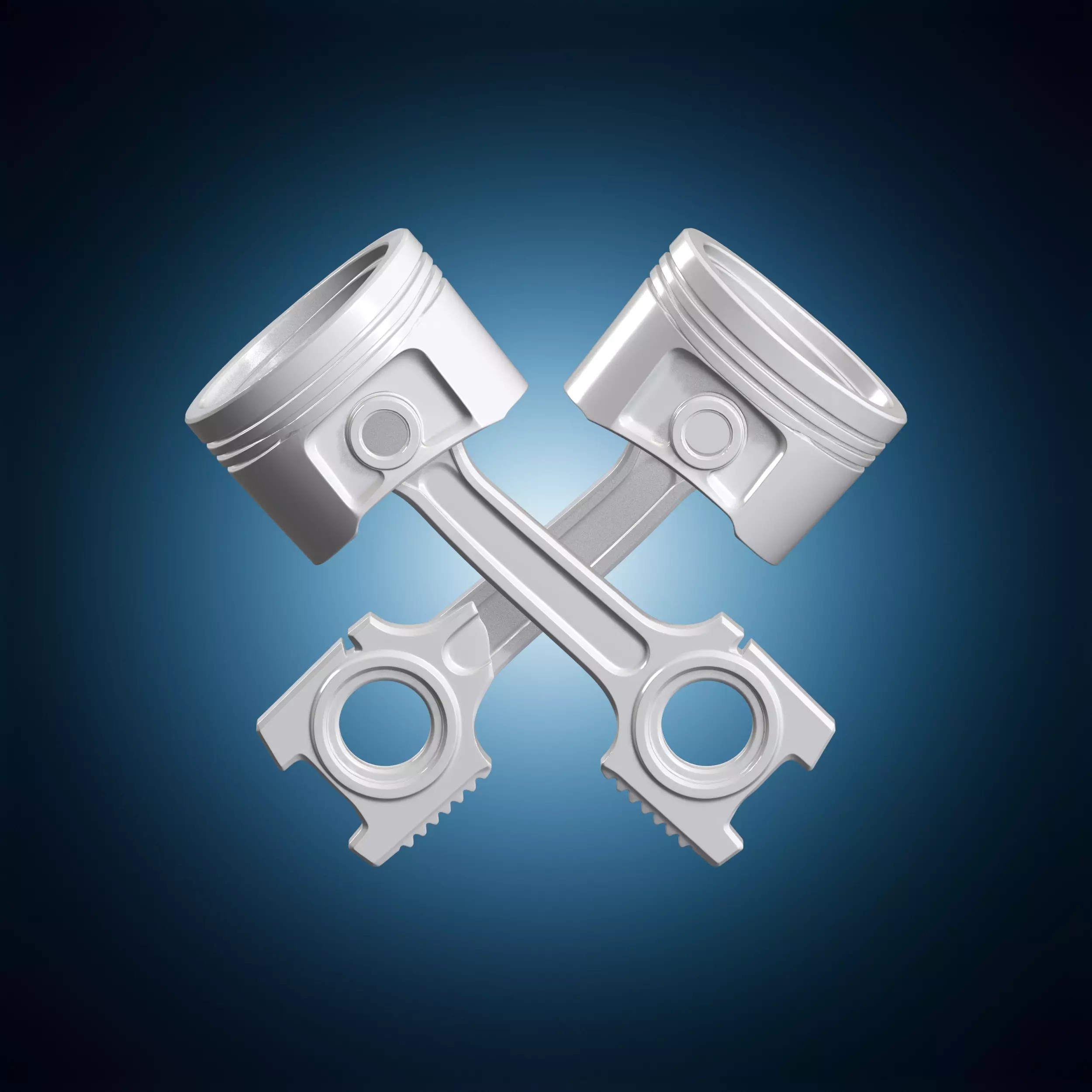 Mechanic Piston Crest 3D print model