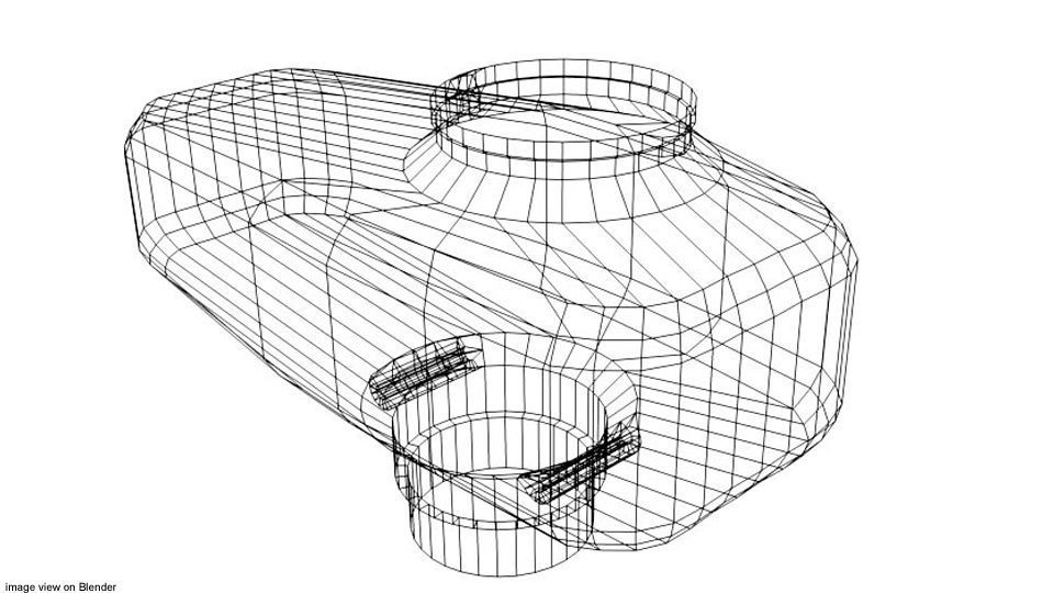 Paintball Loader - Type 2 3D model_3