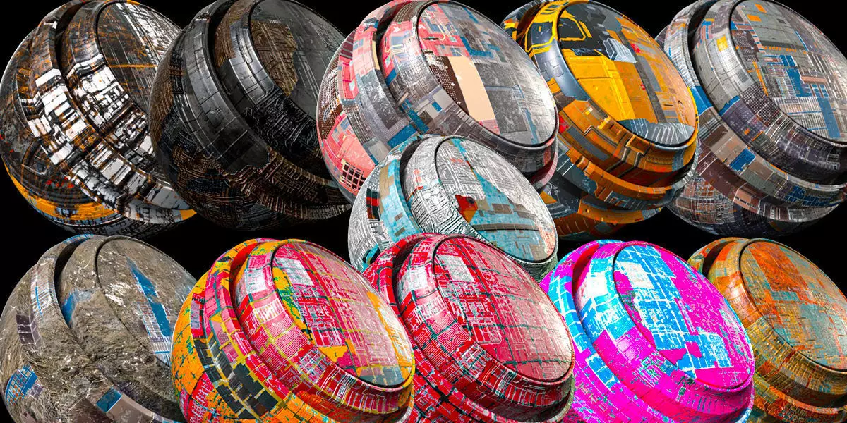 Scifi Textures Pack 2 Texture