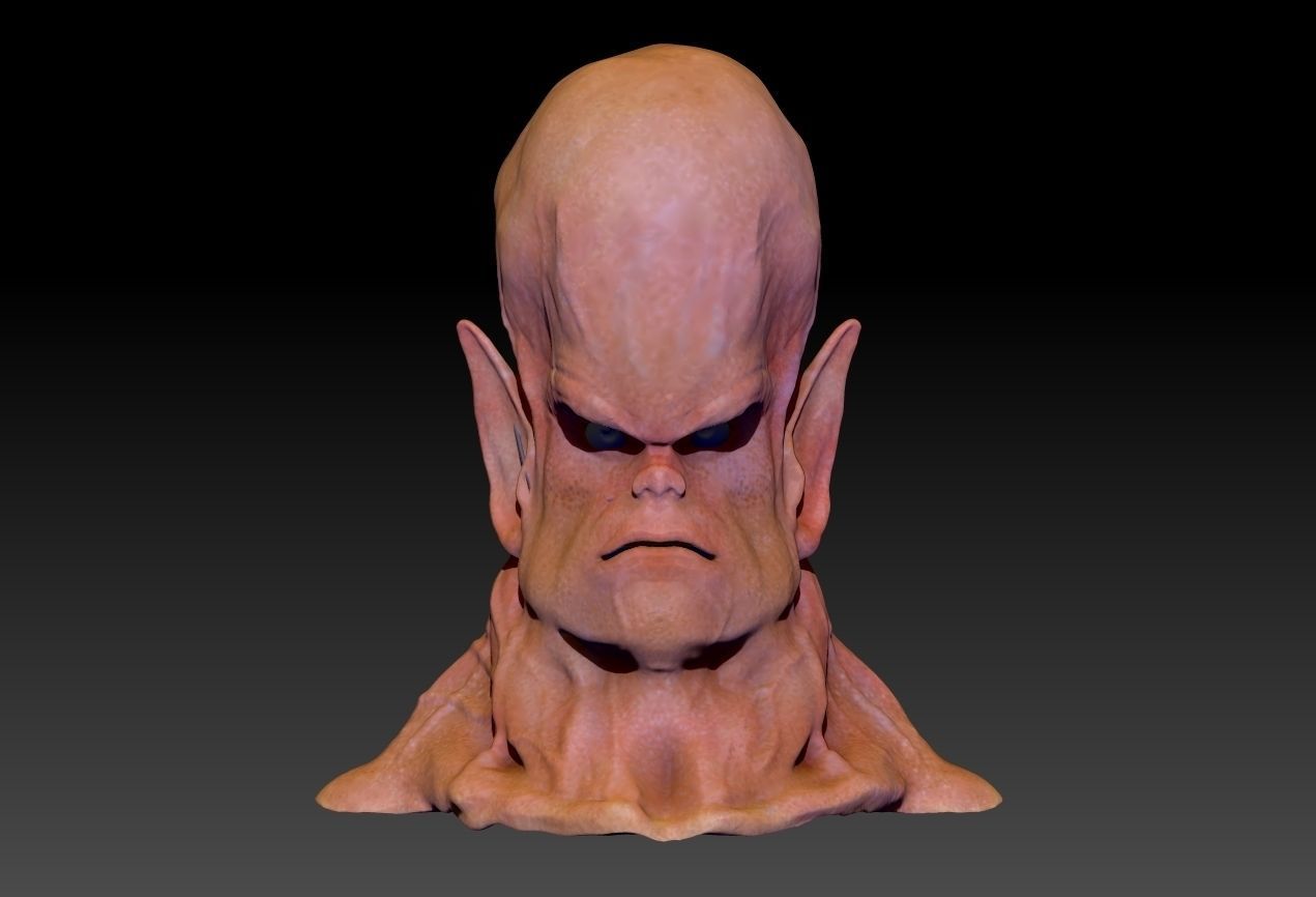 Mr Bazooka PBR Low-poly 3D model_2