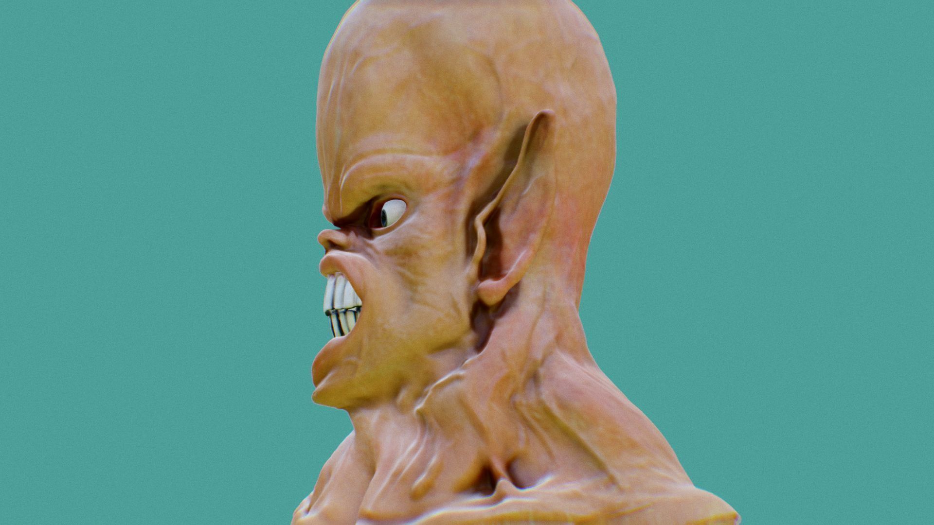 Mr Bazooka PBR Low-poly 3D model_7