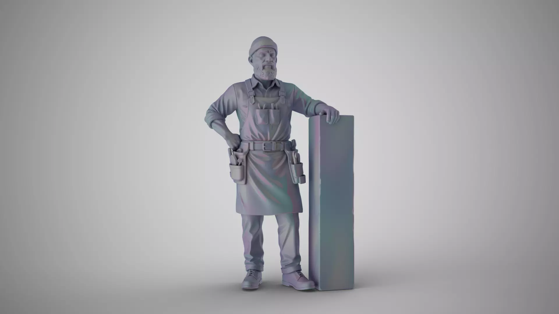 Carpenter Man 3D print model