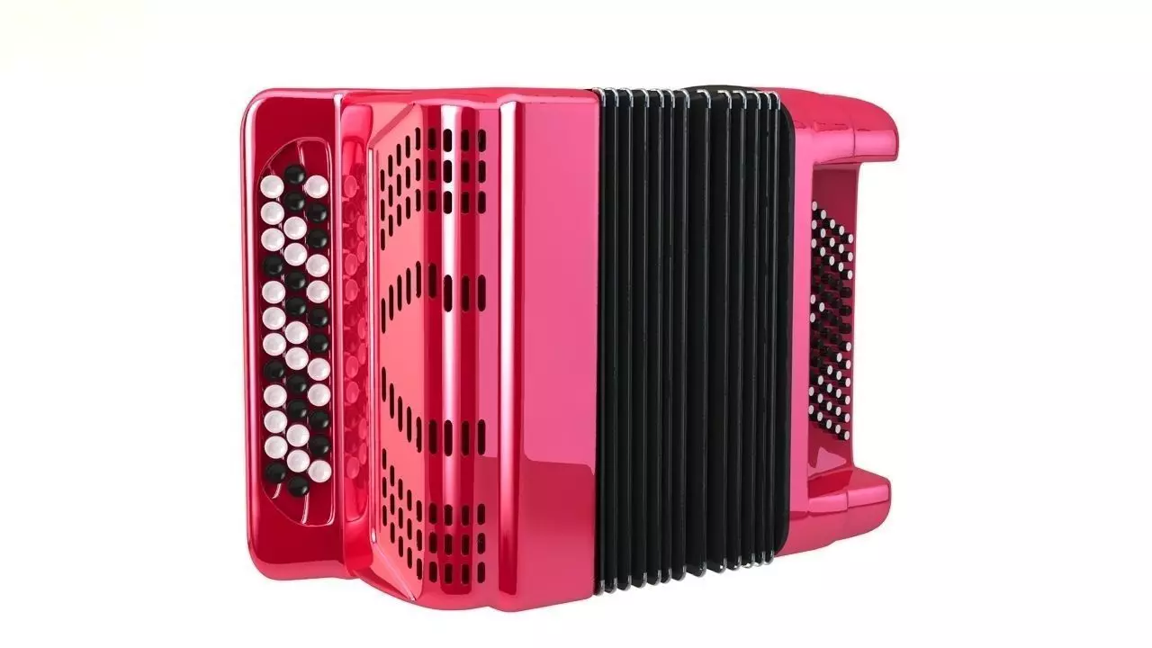 Accordion 3D model