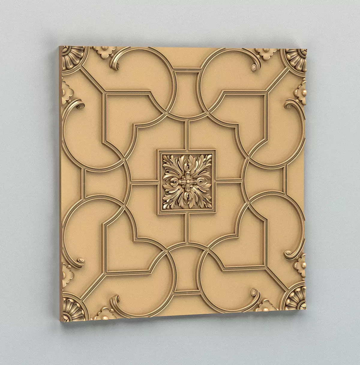 Wall panel 037 3D model