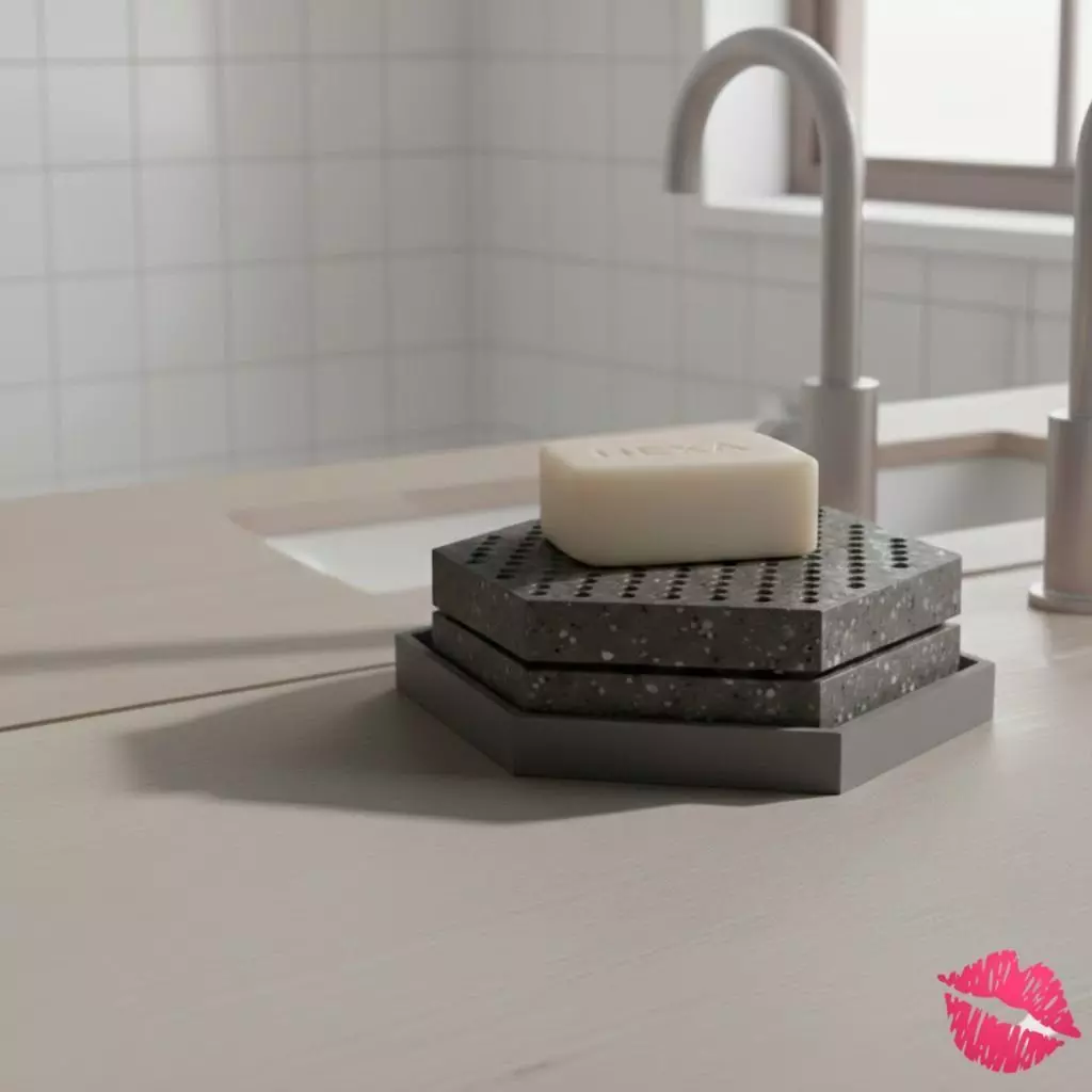 Jabonera - The Slab Monolith Hexa 3D print model