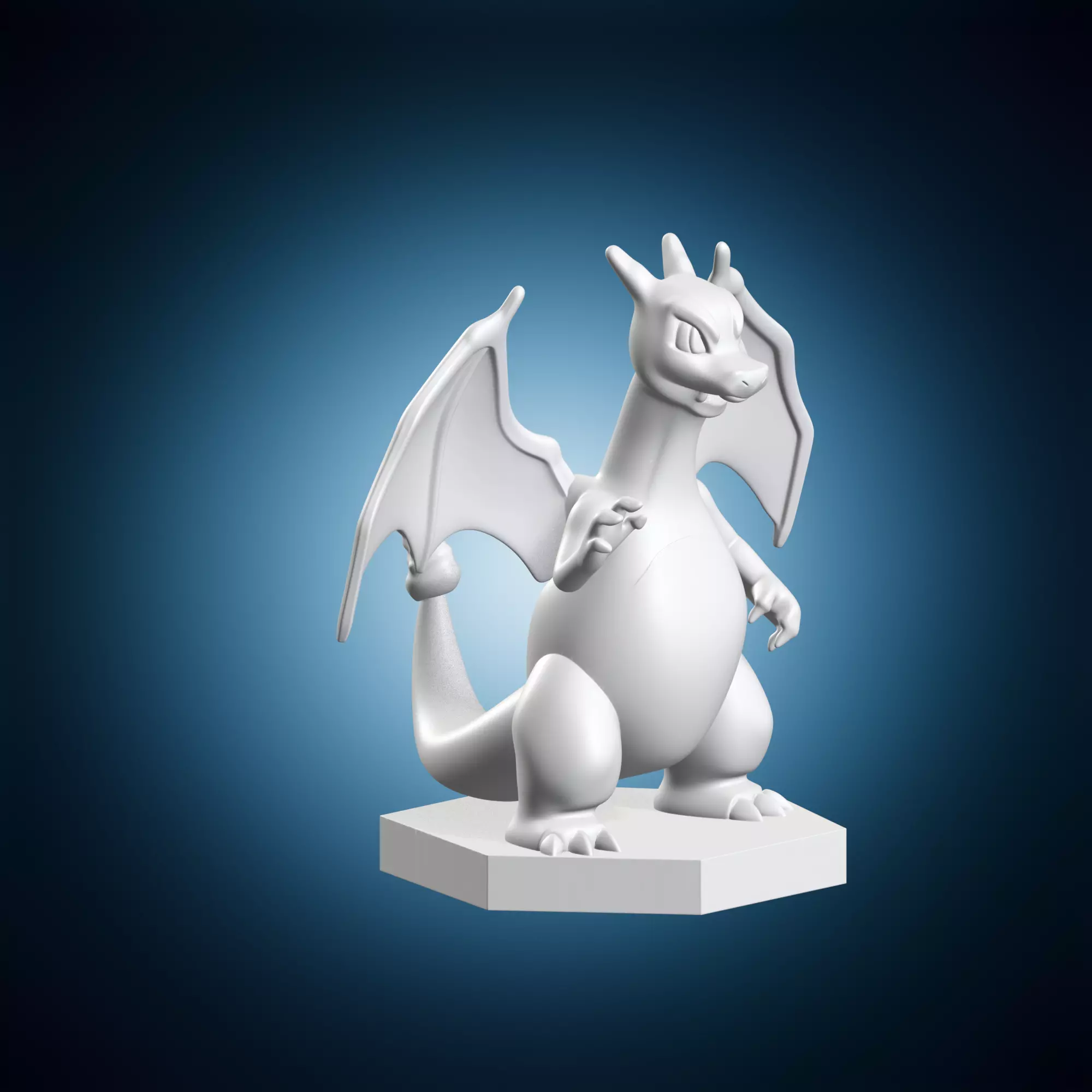 Charizard 3D Model 3D print model