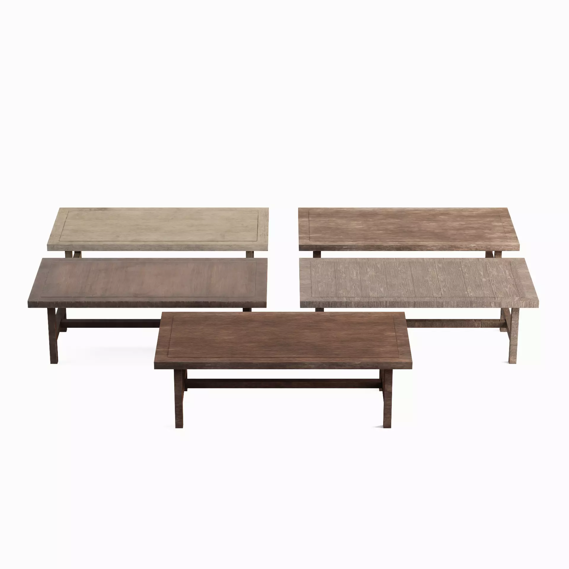 Long Wood Table Pack