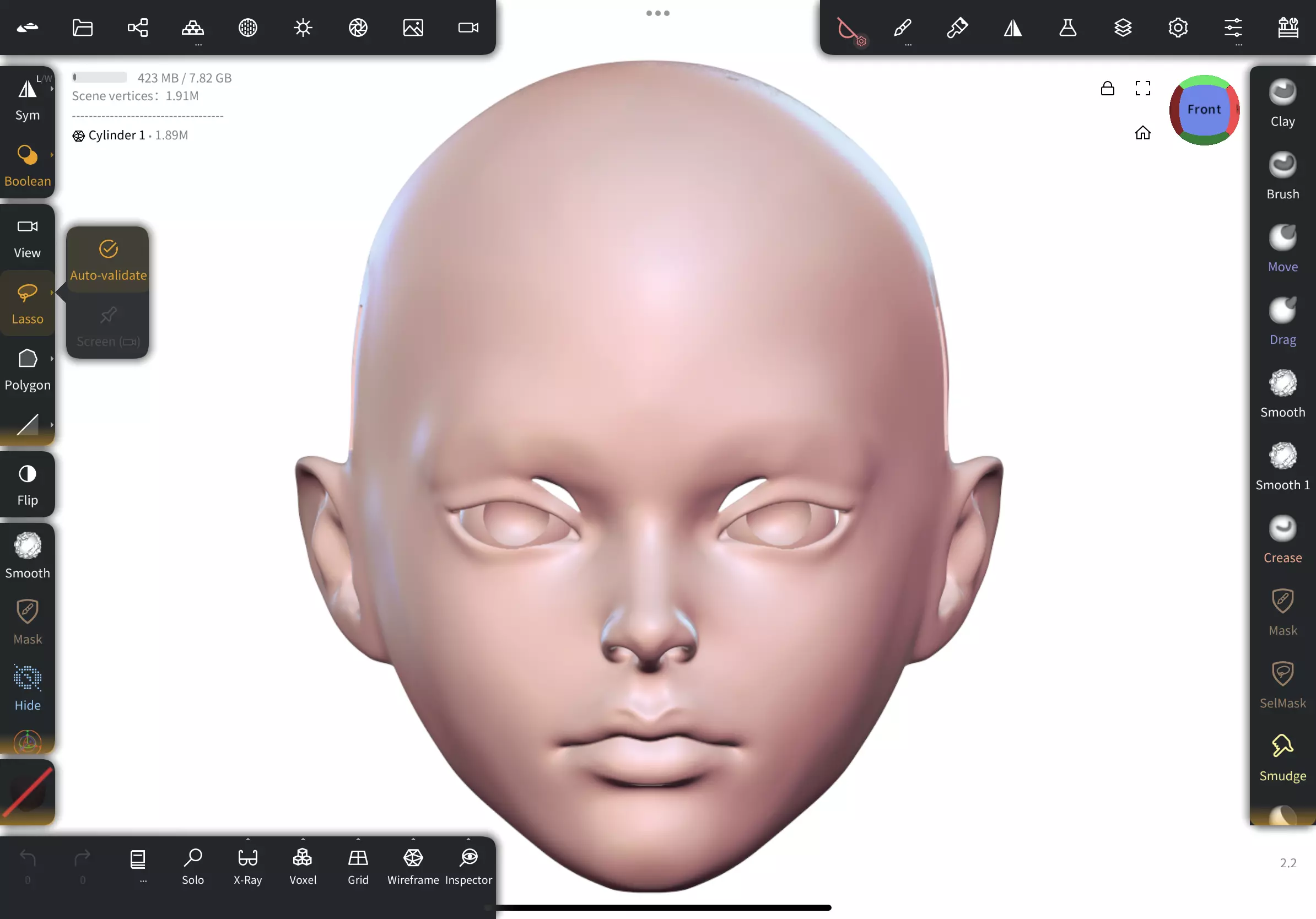 kigurumi mask doll Half mask V2 3D print model