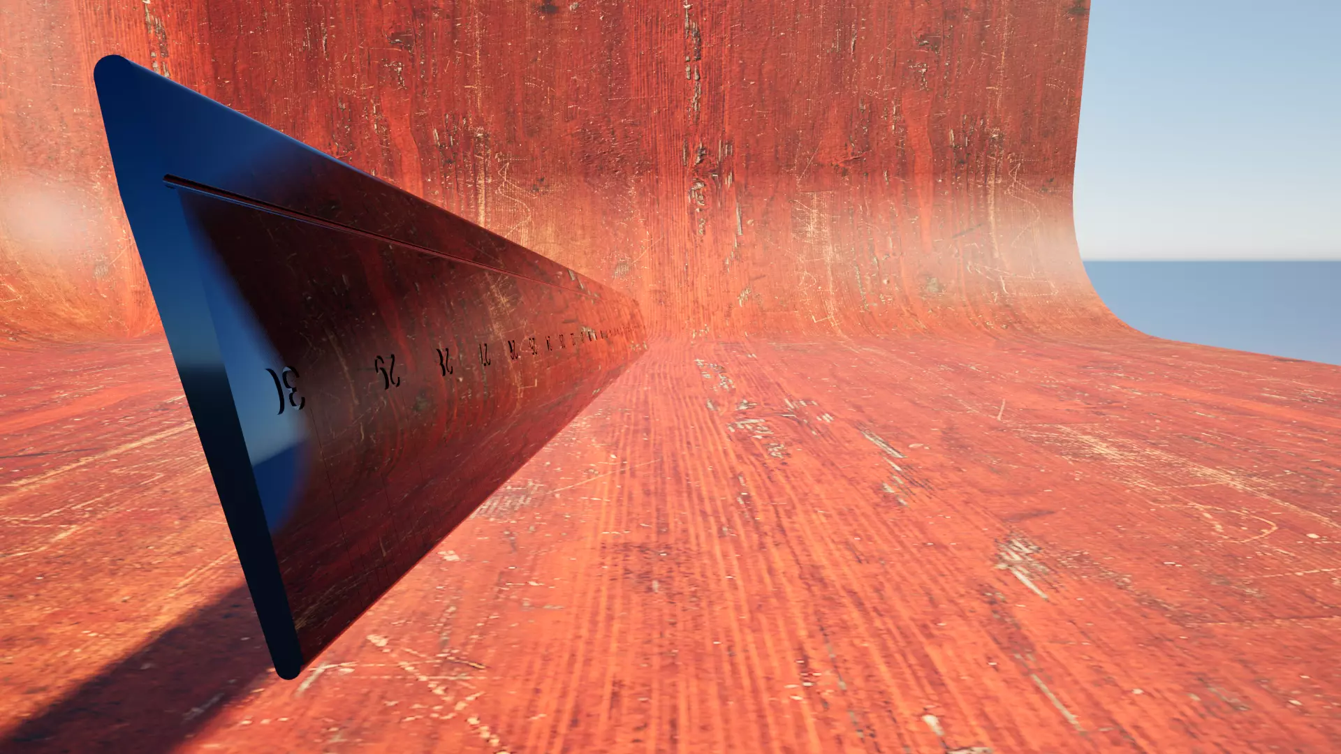 Linear gauge Free low-poly 3D model