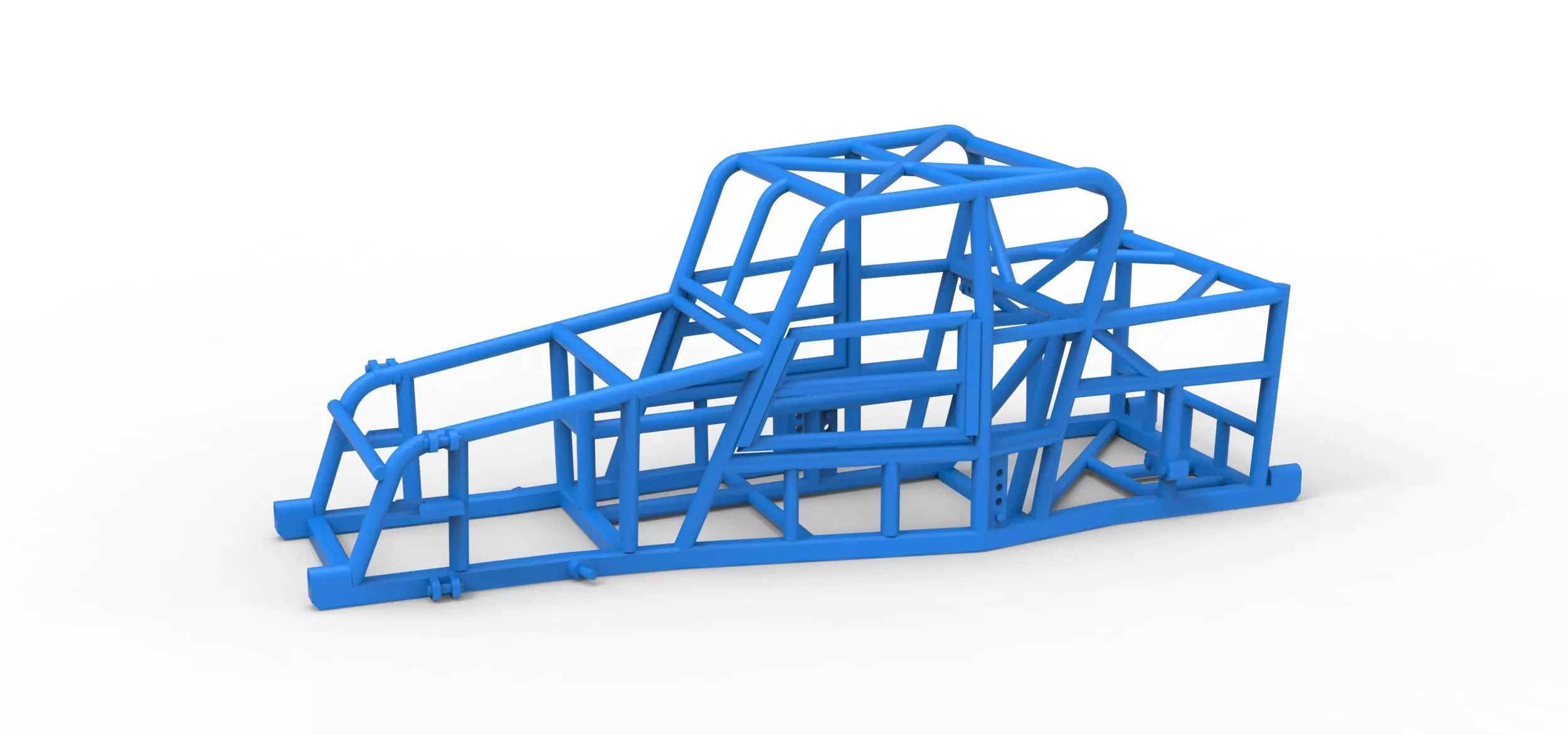 Frame of Dwarf car Version 2 Scale 1 to 25 3D print model