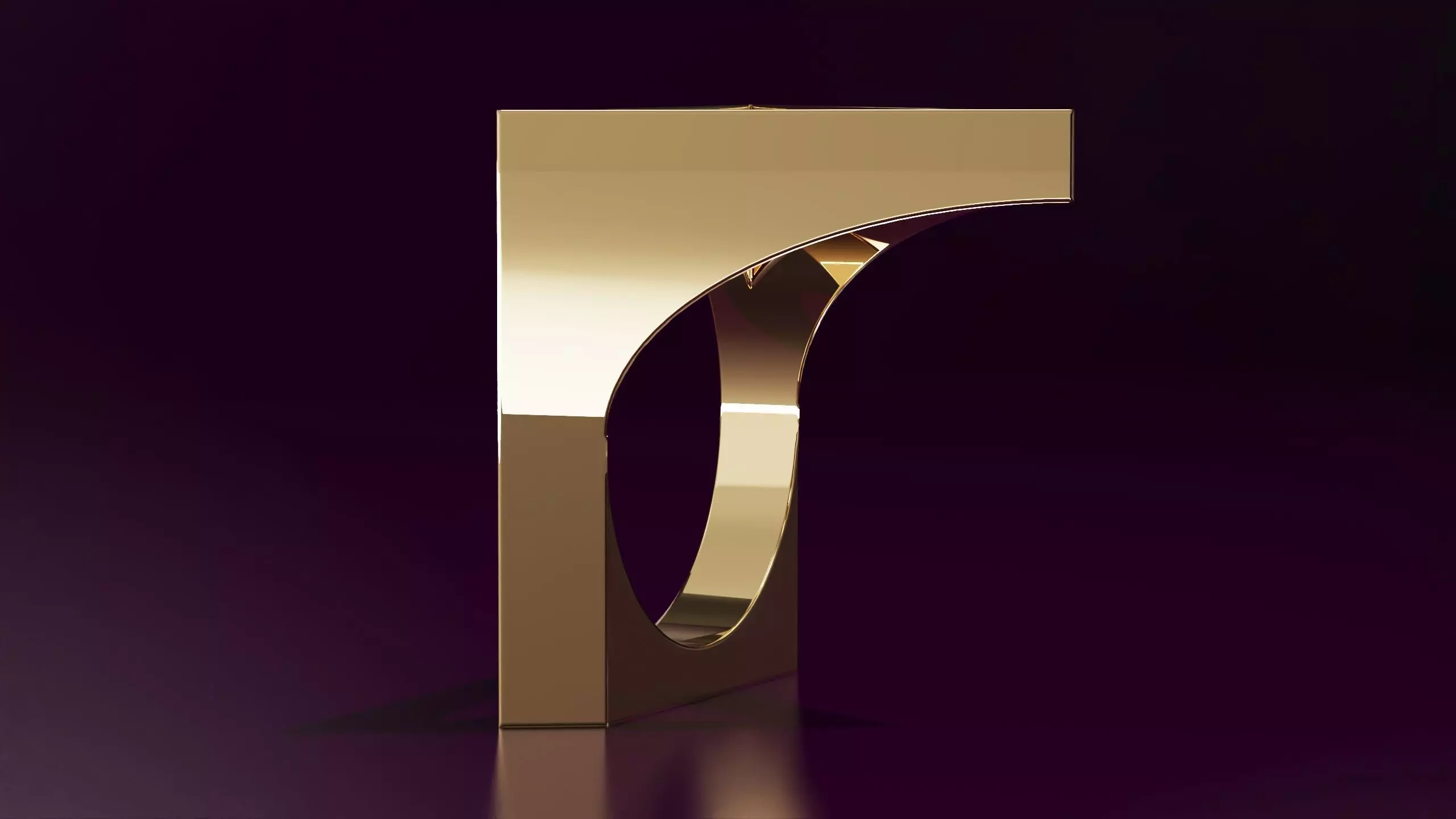 Geometric ring N04 54EU SIZE Free 3D print model