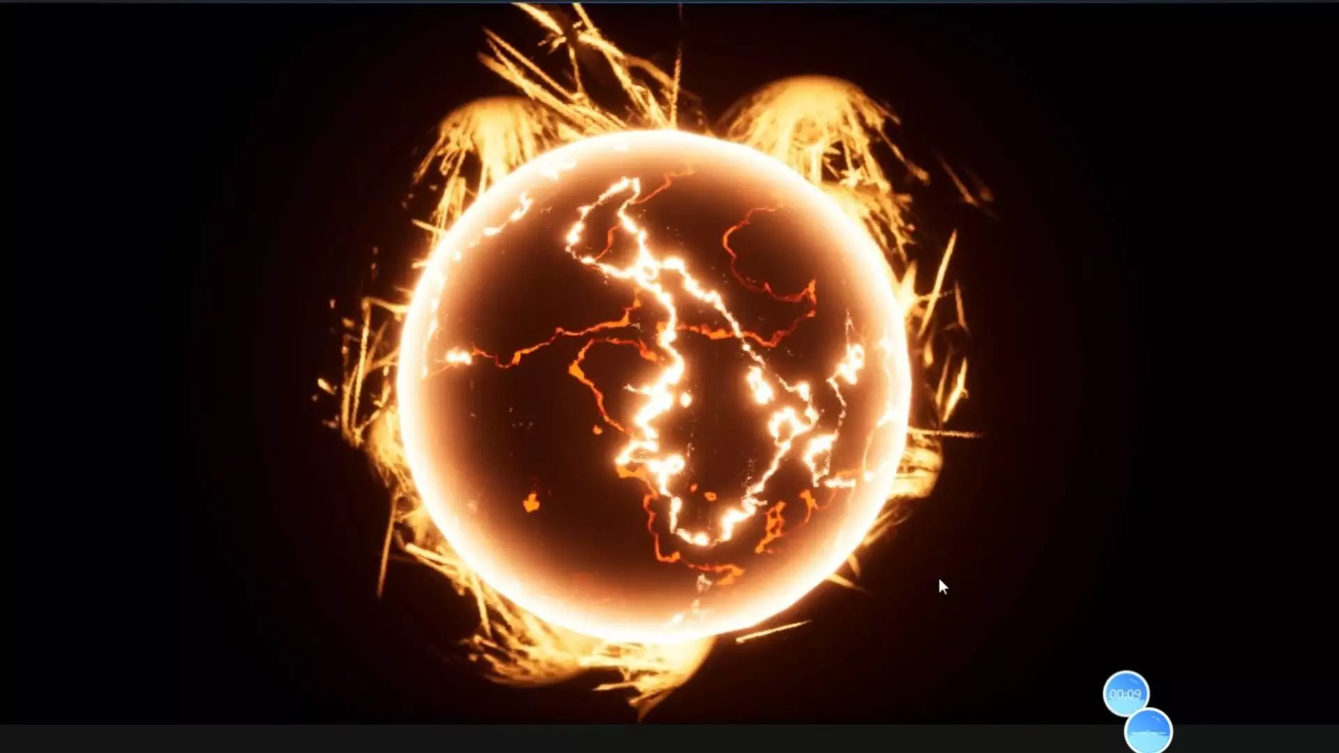 Unreal Engine 5 Stunning Lightning Orbs with Niagara animation Low-poly 3D model