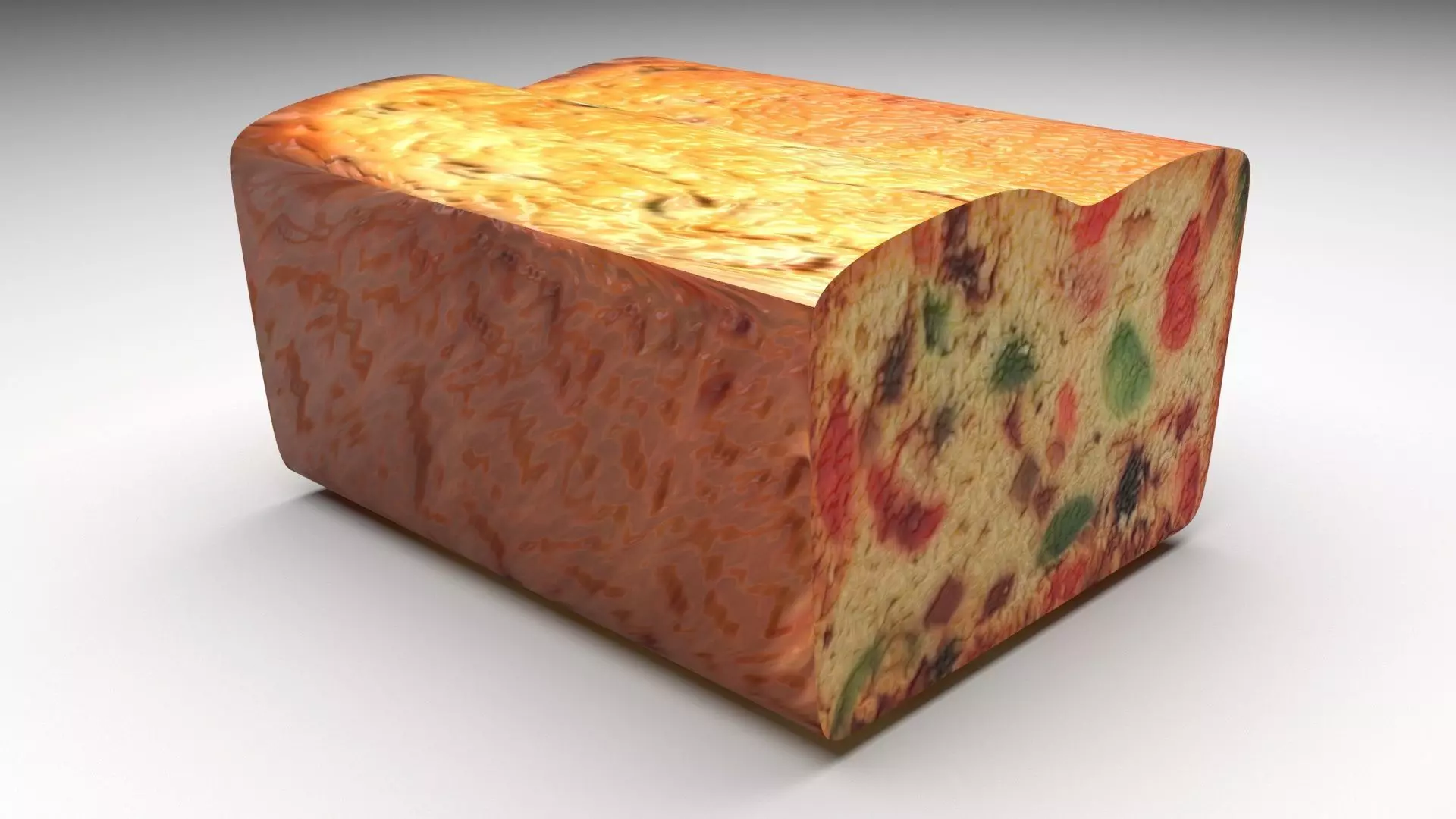 Fruit Cake 3D model