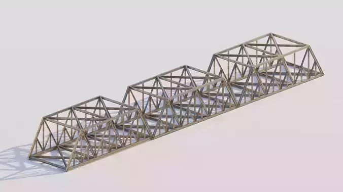 Structural engineering of Metal bridge structure