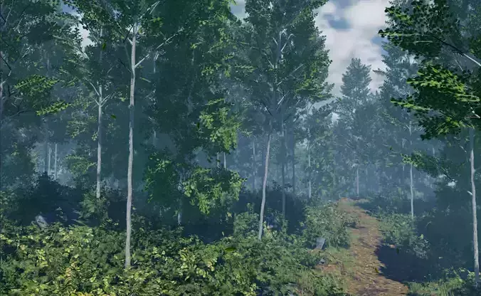 ROBLOX Realistic Quaking Aspen Tree Pack