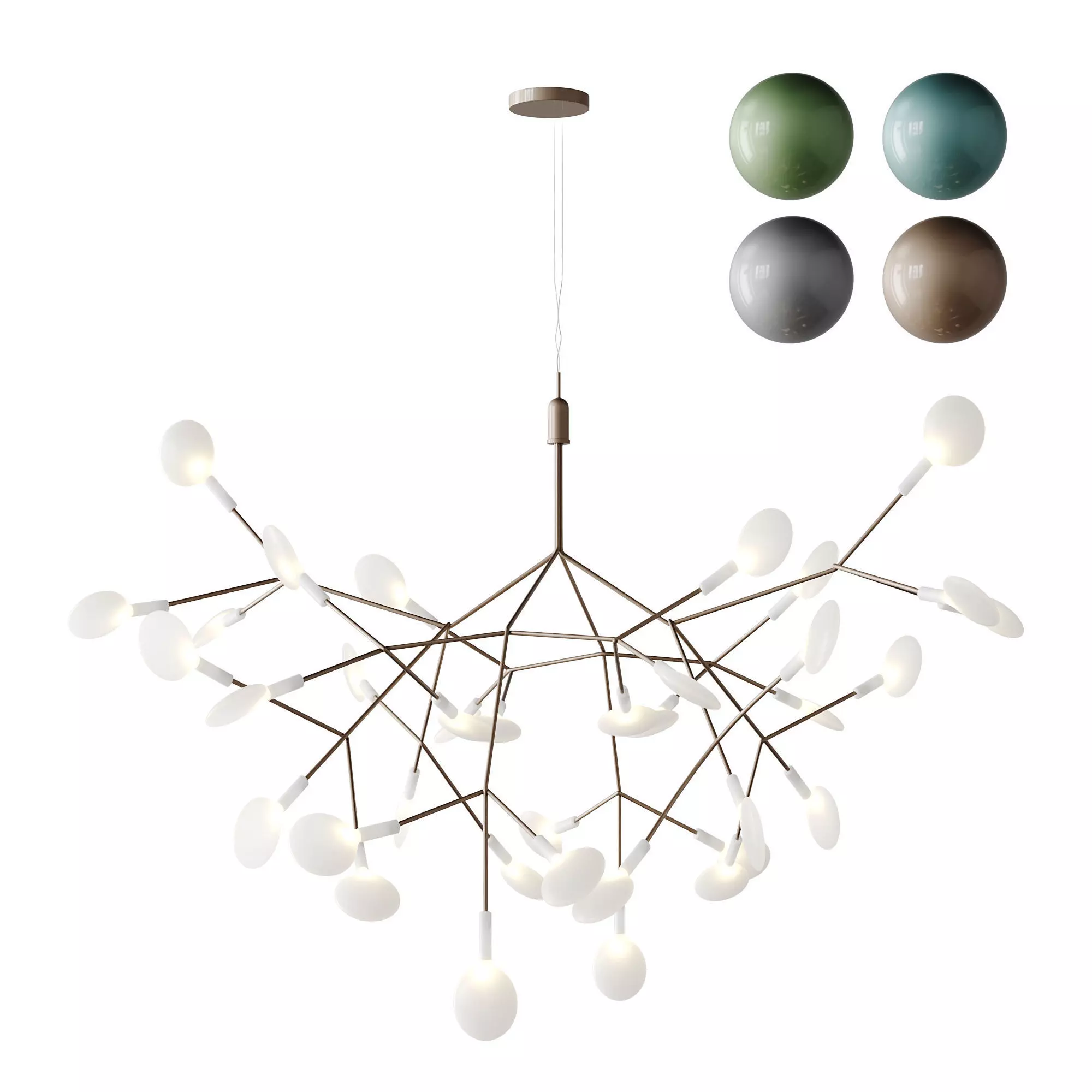 Heracleum III Suspended Suspension 02 3D model