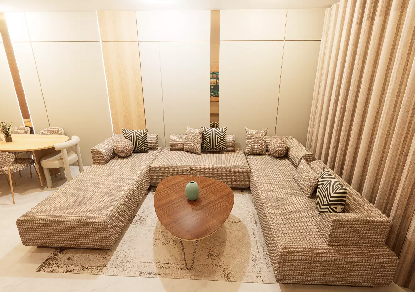 Modern Living Room Interior SketchUp Model 3D model