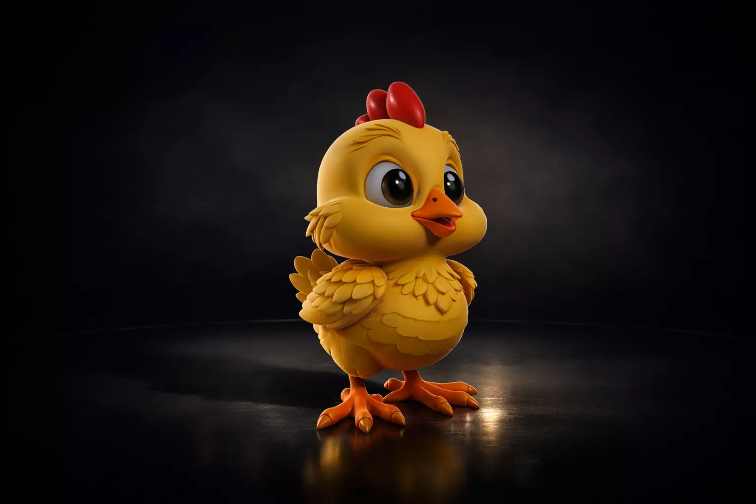 Cute Chick Easter Egg Multi Color Spring Baby Chicken 3D print model