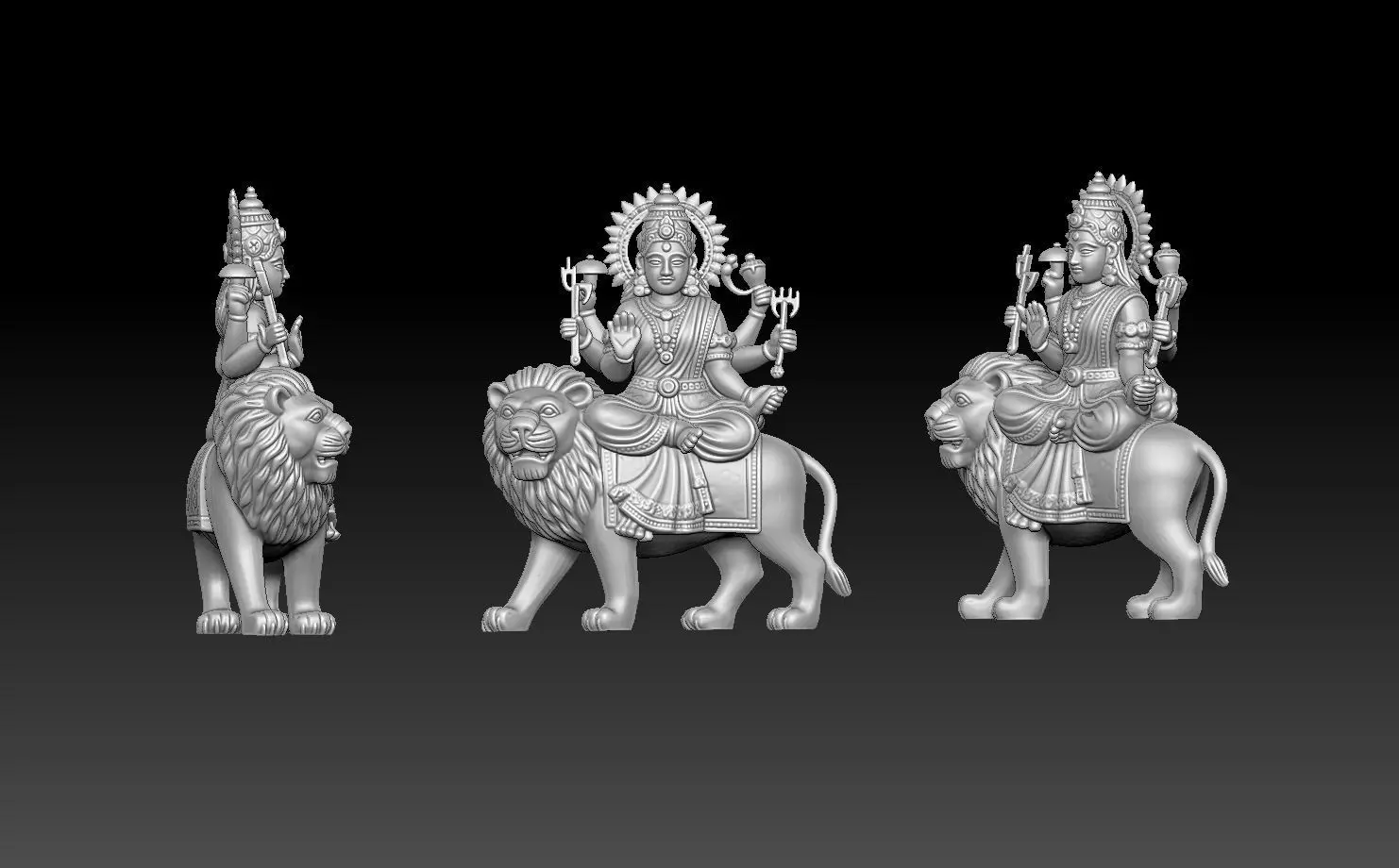 Durga Maa 3D print model
