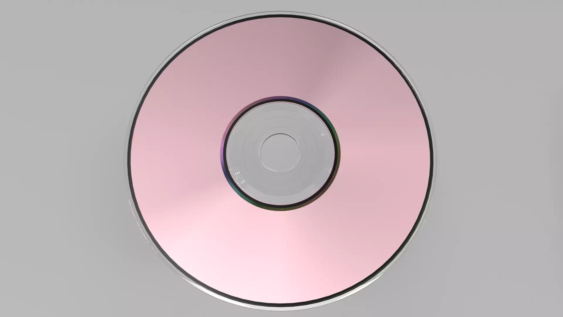 CD DVD Disk PBR 3 Low-poly 3D model