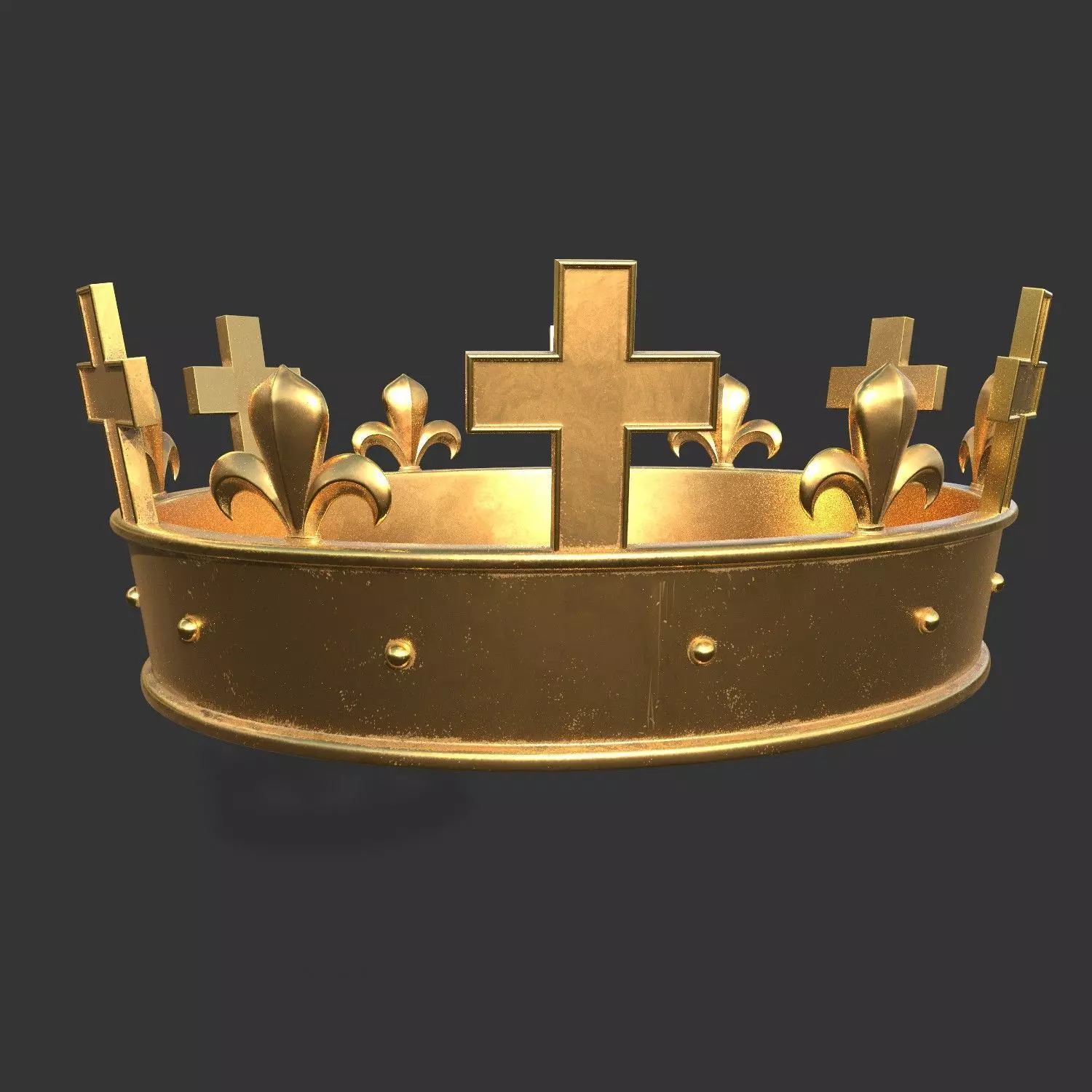 the hollow crown 3D print model