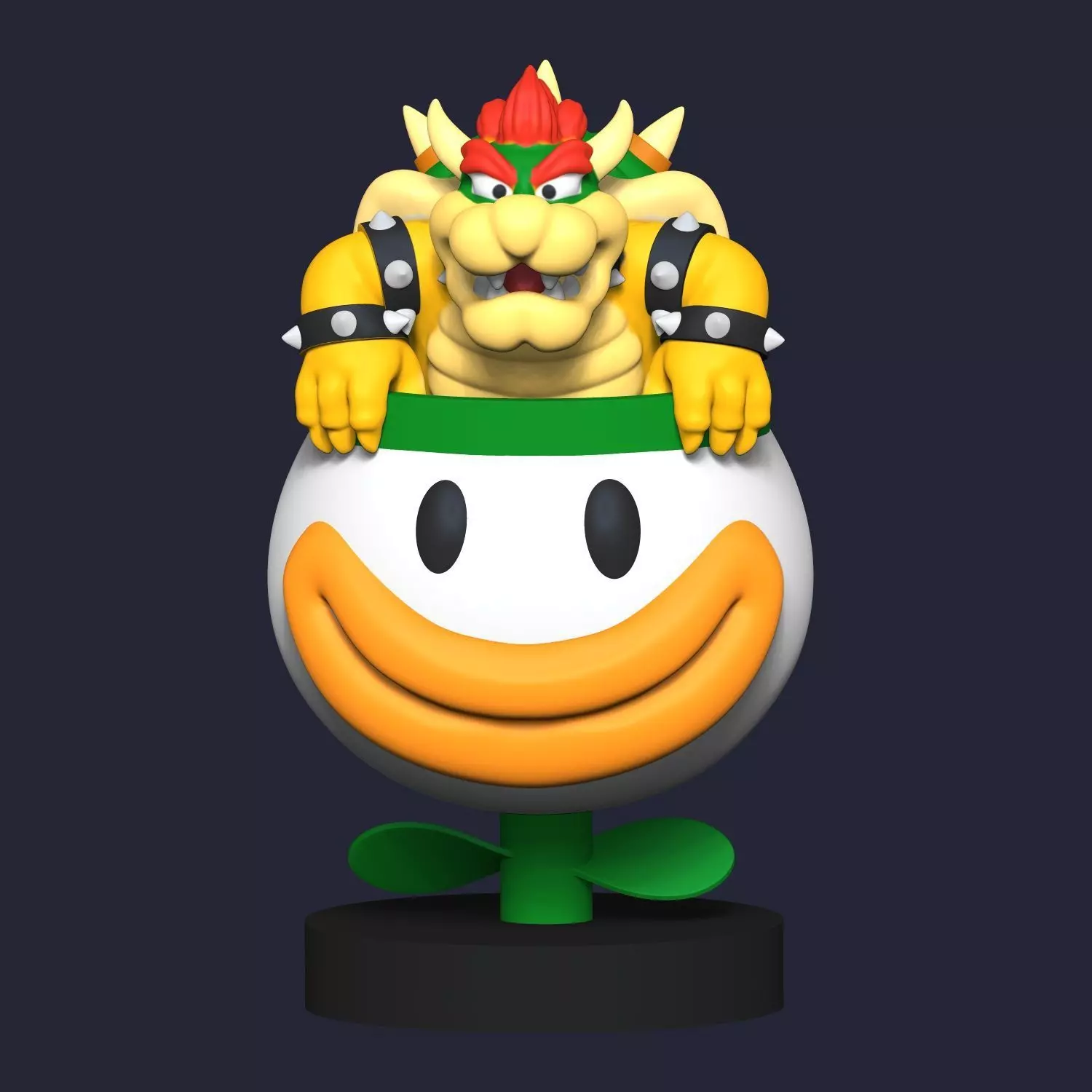 Bowser mario 3D print model