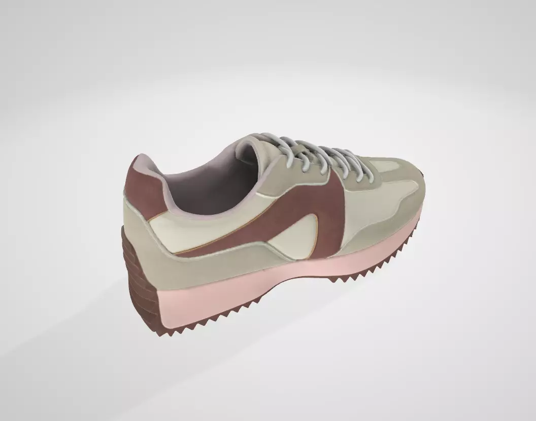Only ONLSONIC 2 NYLON SNEAKER Low-poly 3D model