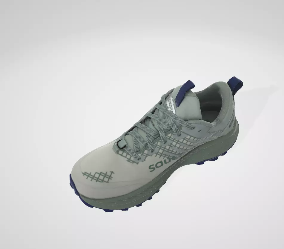 Womens Ride TR2 GTX Quartz Low-poly 3D model