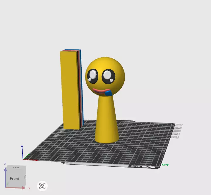 Sprunki OC Durr STL file 3D Model 3mf Multicolor Fanart 3D print model