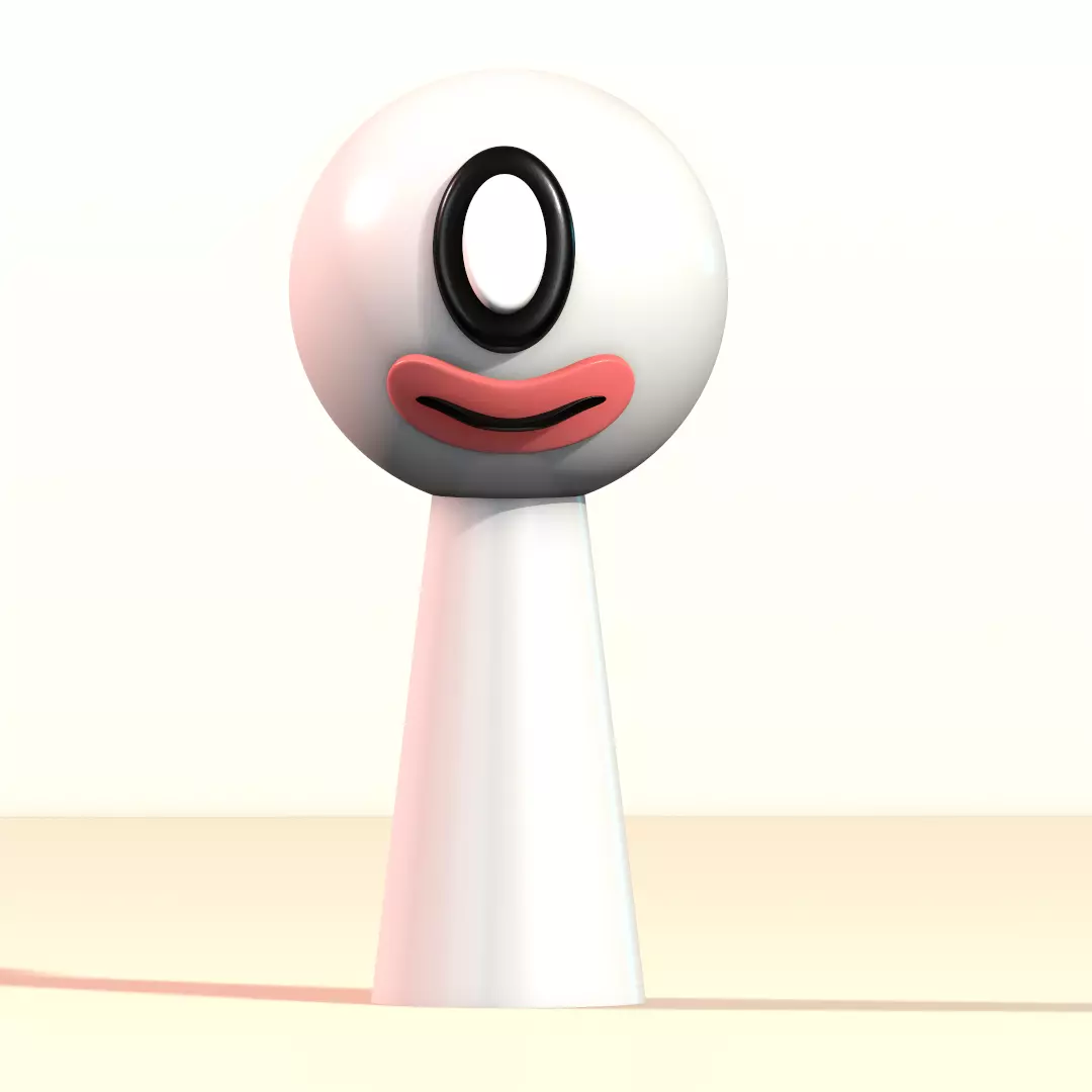 Sprunki OC Zero STL file 3D Model 3mf Multicolor Fanart 3D print model