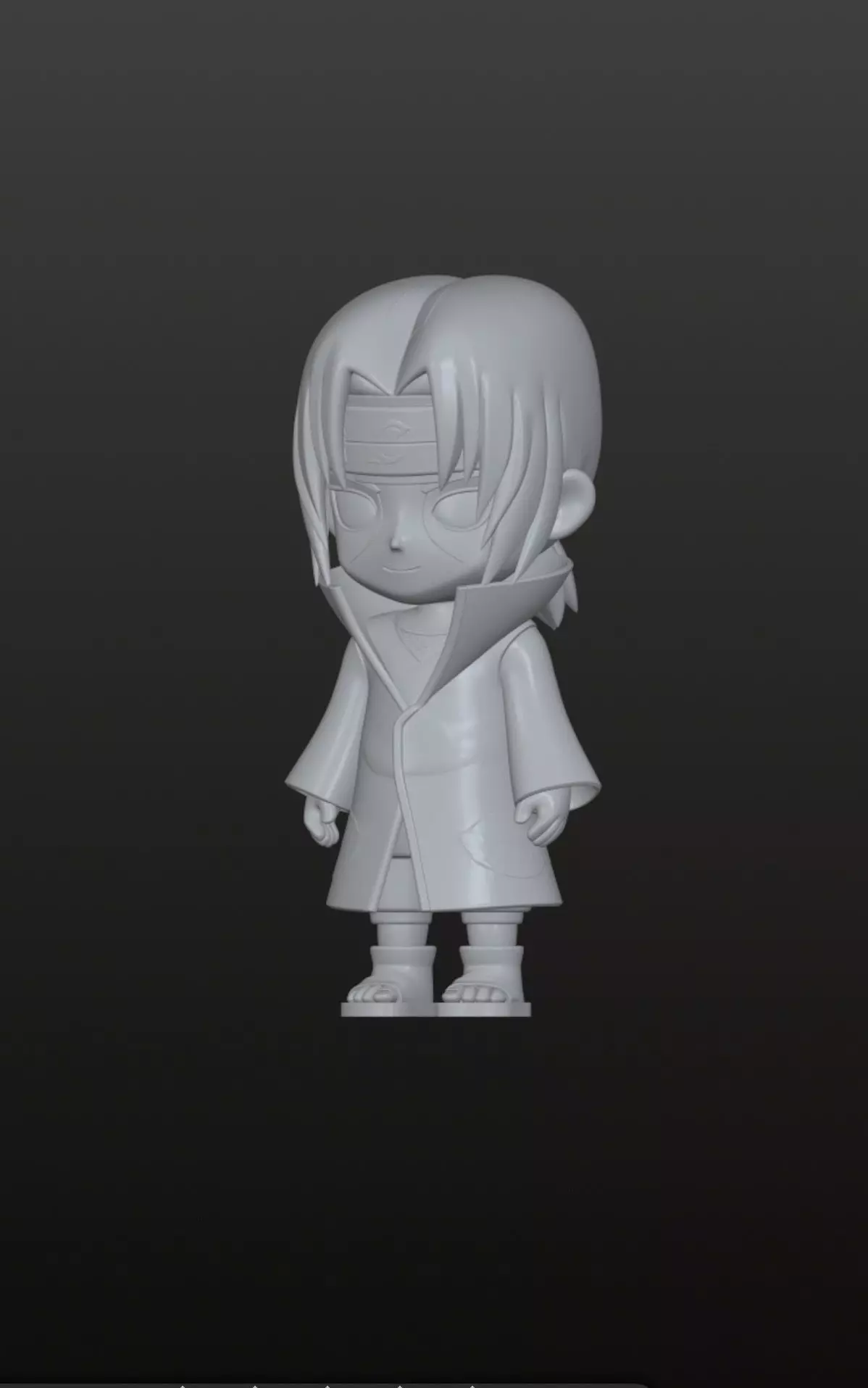 Chibi itachi Free 3D model