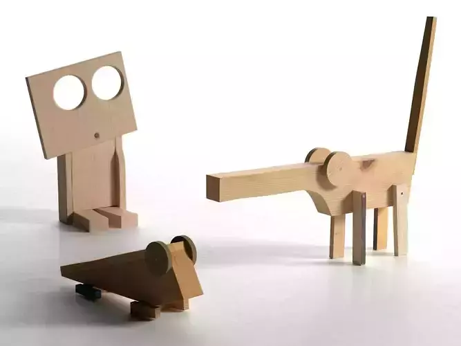 The Offcuts Toys 3D model