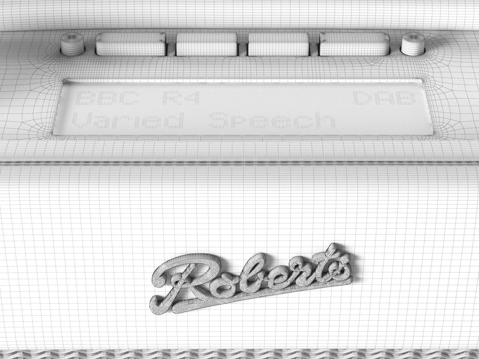 Revival RD60 Radio 3D model_5